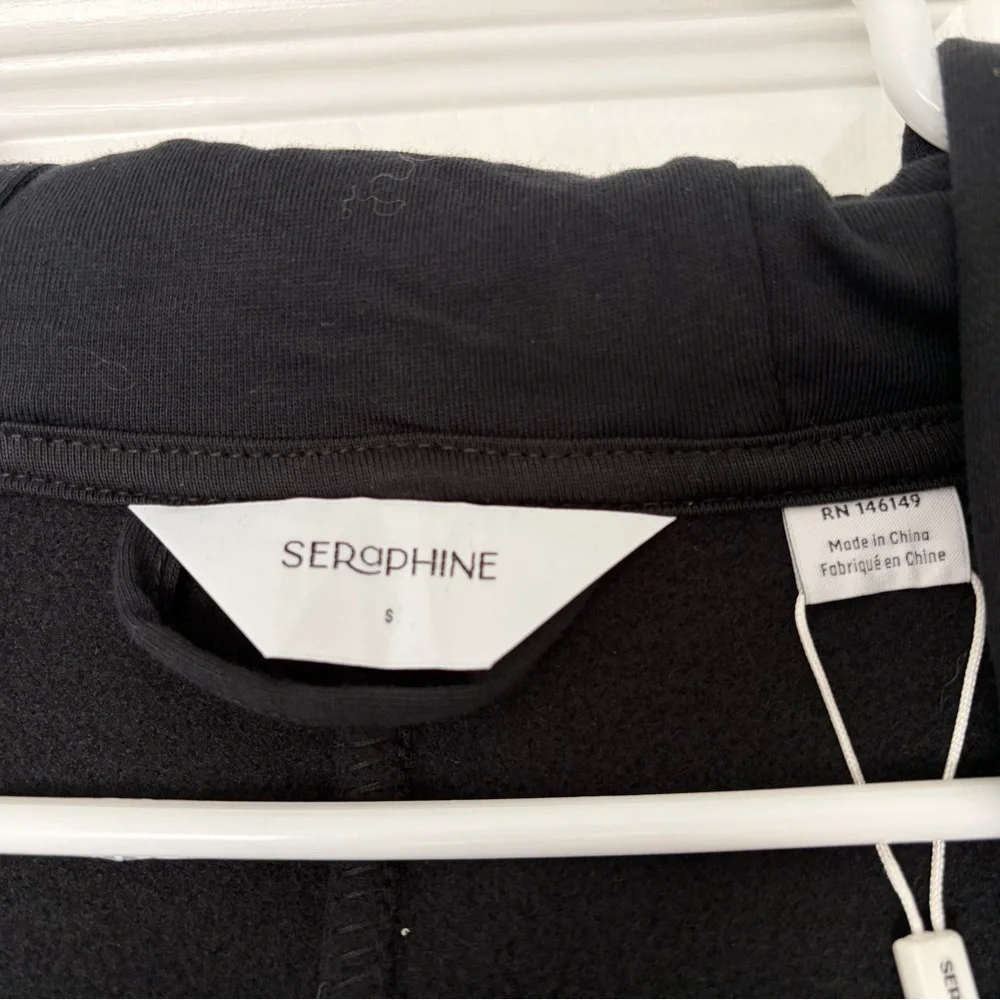 NWT Seraphine Black Maternity Jacket - Picture 6 of 7